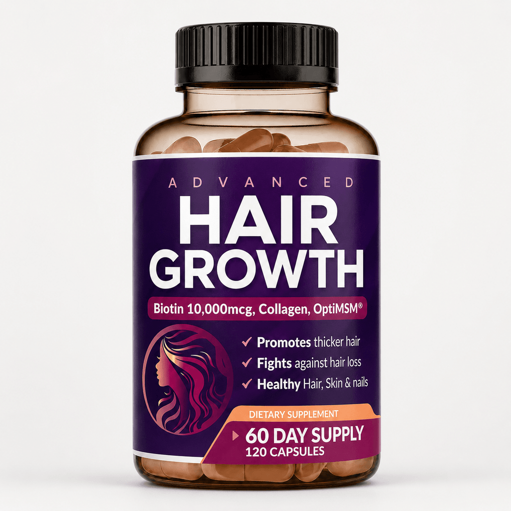 Advanced Hair Growth for Women, Hair Growth Complex, Hair Growth Vitamins