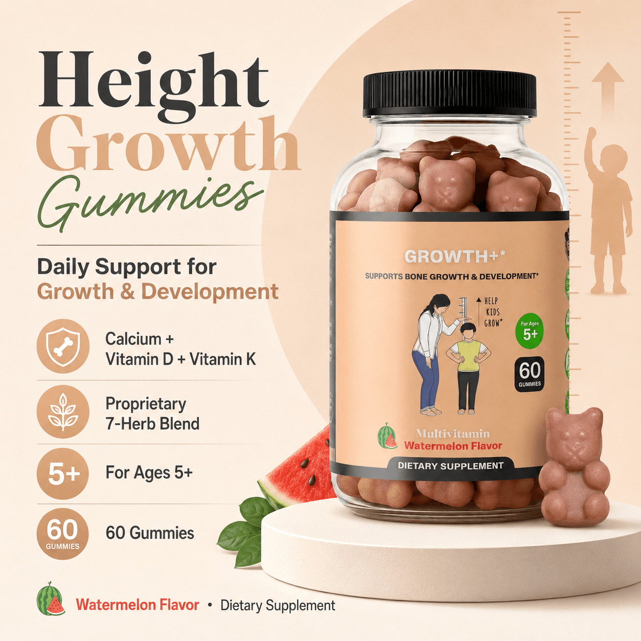 Height Growth Gummies