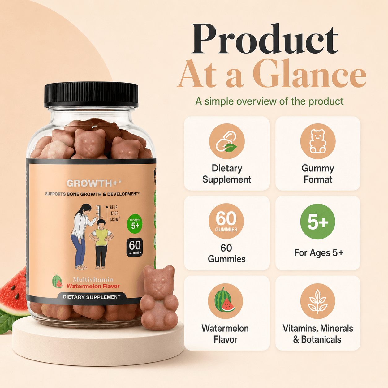 Height Growth Gummies
